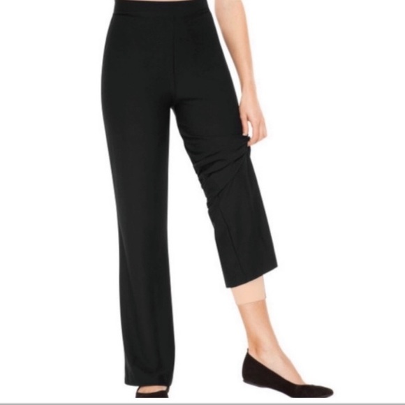 SPANX Pants & Jumpsuits Spanx Black Bodabing Slimming Wide Legs